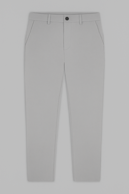 Men’s Premium Stretch Trousers – Pull-On Pants with Hidden Elastic Waist, Zip & Button for Work & Travel | Flexi Pants™